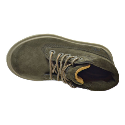 Timberland 6 Inch TPU Outsole Waterproof Suede Premium Toddler Boots Dark Green
