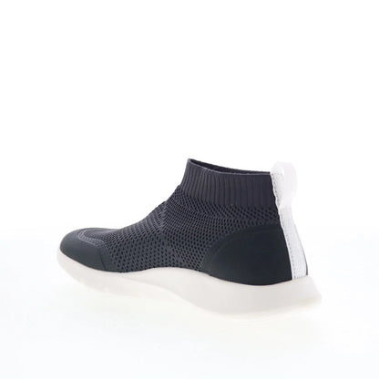 Spenco Thrive SP1083BLK Womens Black Mesh Slip On Lifestyle Sneakers Shoes