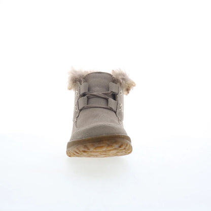 Minnetonka Tinley 80507 Womens Gray Suede Ankle & Booties Boots
