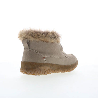 Minnetonka Tinley 80507 Womens Gray Suede Ankle & Booties Boots