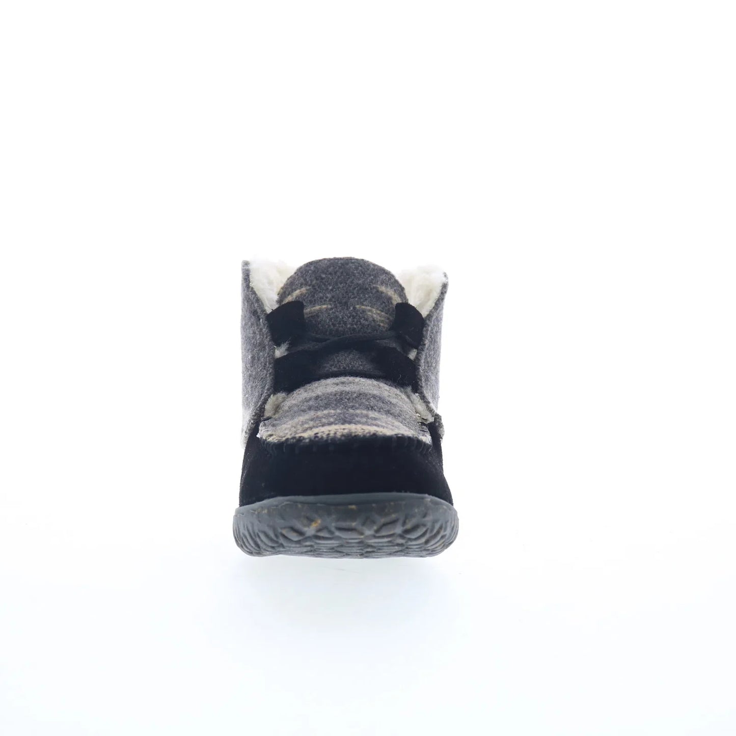 Minnetonka Torrey 40146 Womens Black Suede Loafer Slippers Shoes