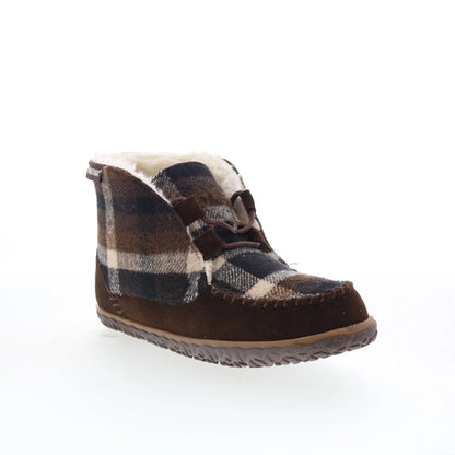 Minnetonka Torrey 40167 Womens Brown Synthetic Loafer Slippers Shoes