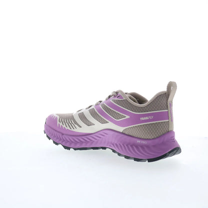 Inov-8 TrailFly 001149-GYPL Womens Gray Synthetic Athletic Hiking Shoes