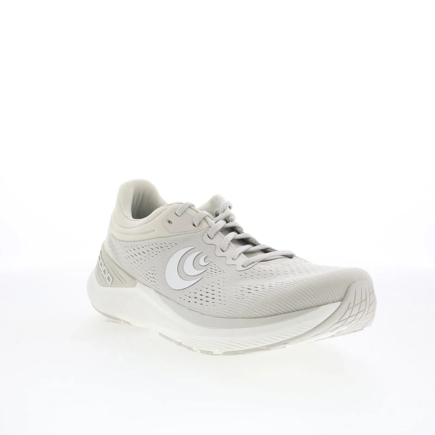 Topo UltraFly 4 W056 Womens Gray Canvas Lace Up Athletic Running Shoes