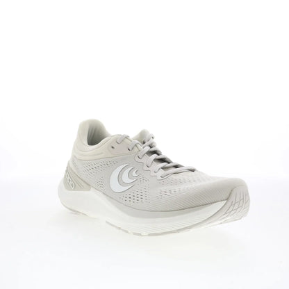 Topo UltraFly 4 W056 Womens Gray Canvas Lace Up Athletic Running Shoes