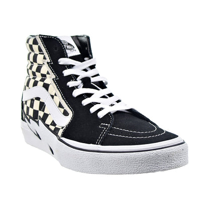 Vans Sk8-Hi Men's Shoes Black-White-Checkboard