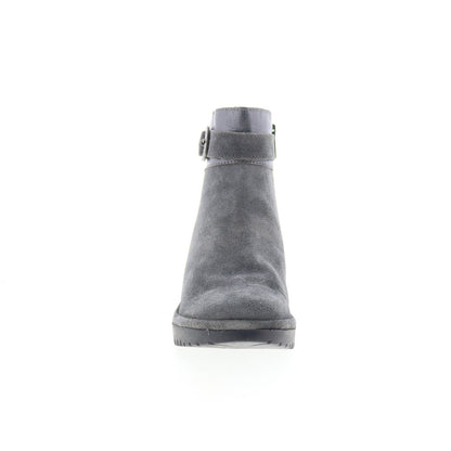 Fly London Wisp WISP342FLY-004 Womens Gray Suede Ankle & Booties Boots