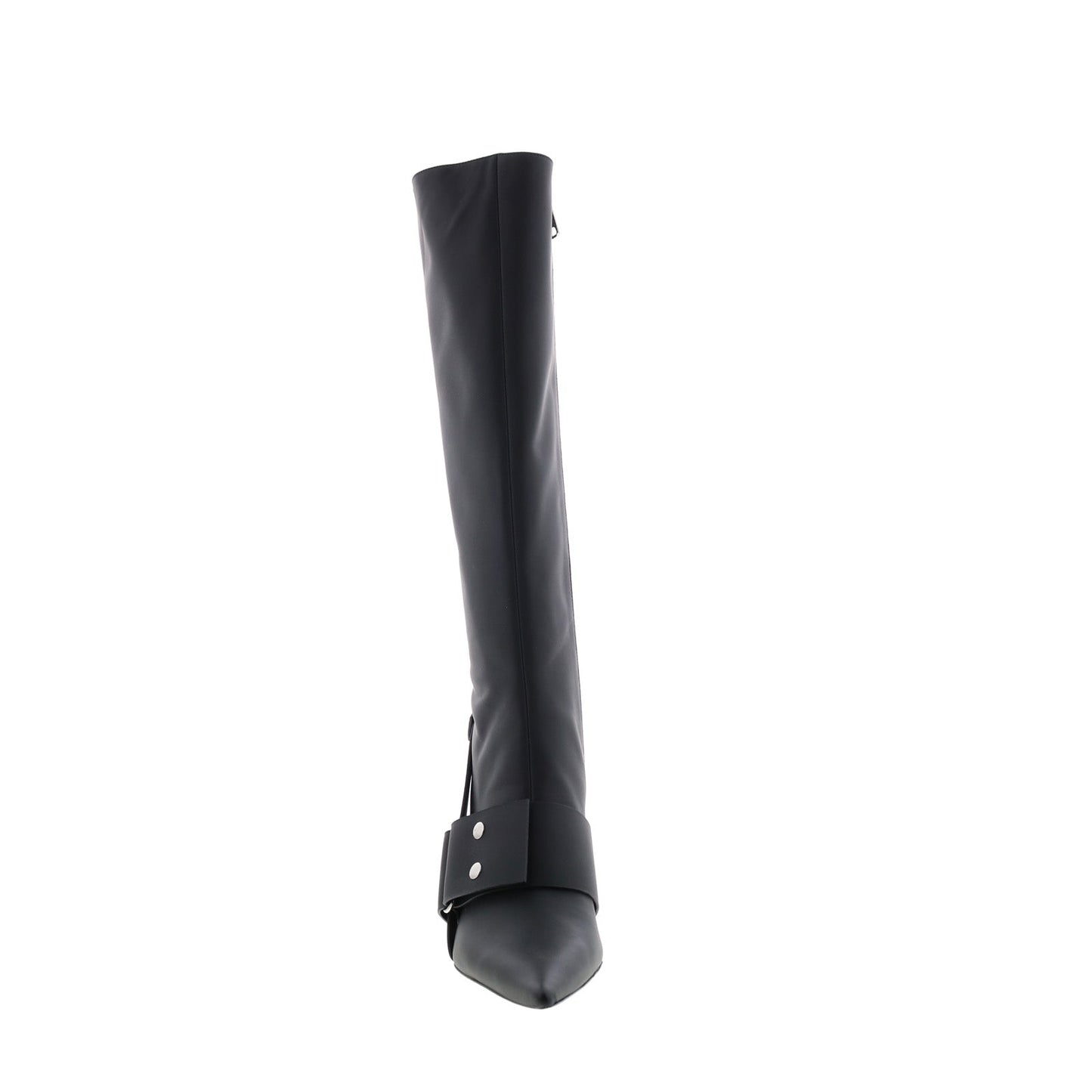 Diesel D-Venus WB Y03039-P1993-T8013 Womens Black Leather Knee High Boots