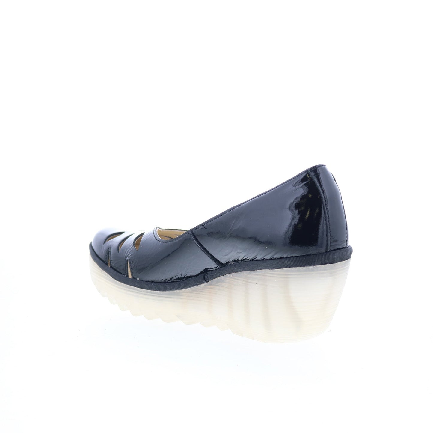 Fly London Yubi YUBI480FLY-004 Womens Black Loafers & Slip Ons Casual Shoes