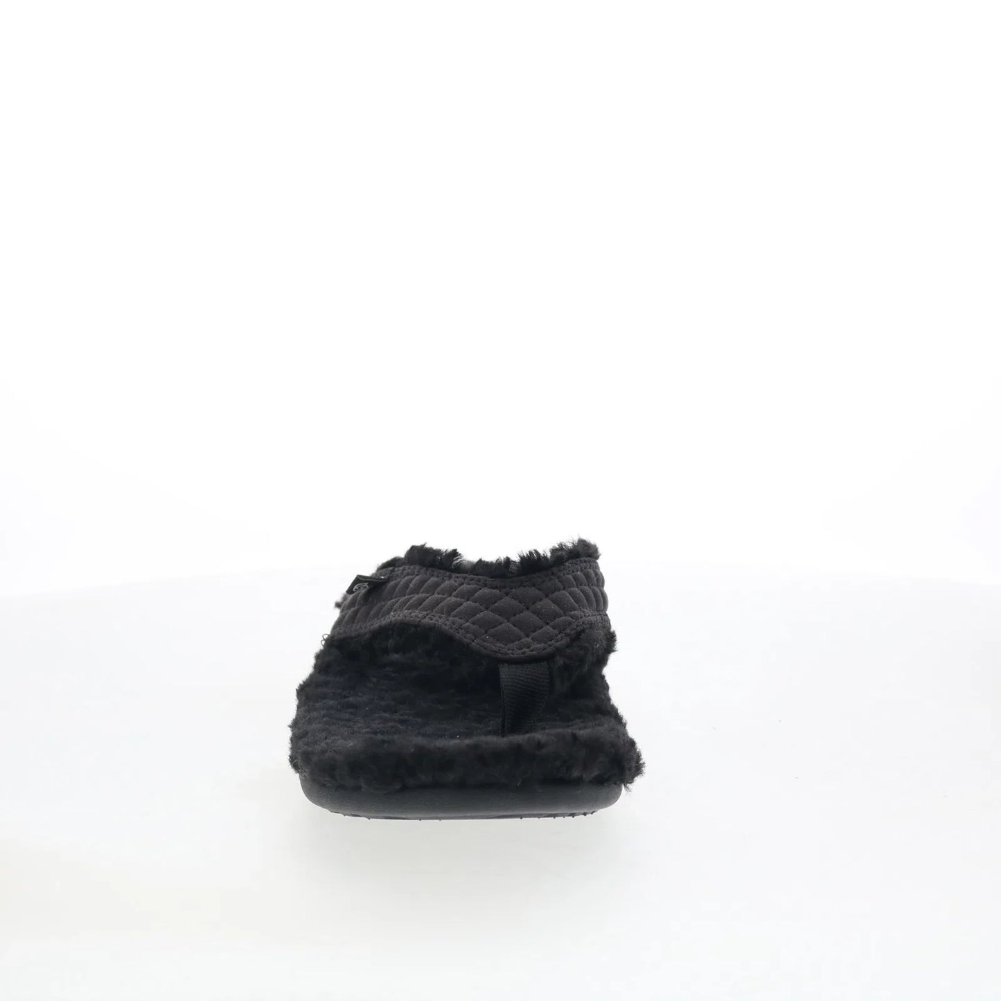 Spenco Yumi Coco Slipper SP1199BLK Womens Black Flip-Flops Sandals Shoes