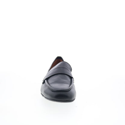 Miz Mooz Zyler Womens Black Leather Slip On Loafers & Slip Ons Casual Shoes