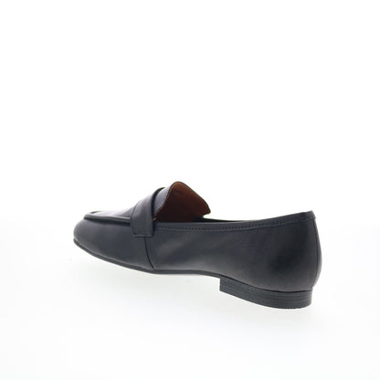 Miz Mooz Zyler Womens Black Leather Slip On Loafers & Slip Ons Casual Shoes